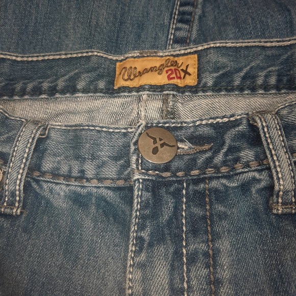 Mens Wrangler 20x Jeans Style 42 Vintage Bootcut 42MWXBB 36 X 34 - Picture 6 of 10